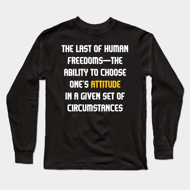 Quotes human Long Sleeve T-Shirt by Dexter